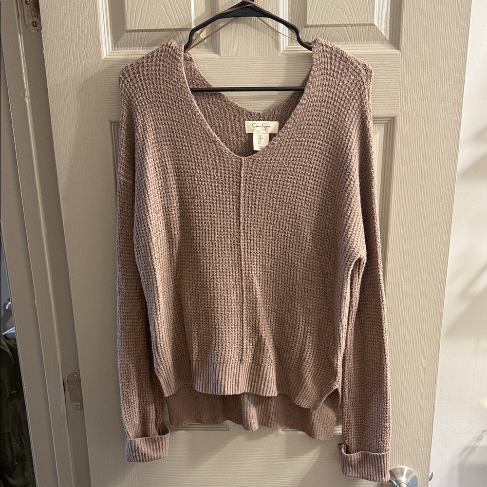 Universal Thread Mauve V-Neck Sweater